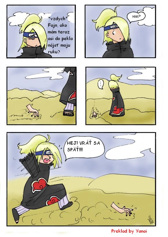 Deidara vs. ruka...ruka?!